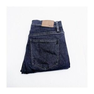 Madewell 10" High Riser Skinny Skinny Black Denim SZ28